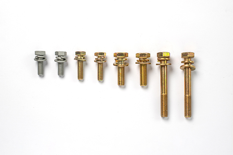 六角螺栓、彈簧墊圈和平墊圈組合件Q146(GB9074.17 系列) 系列
